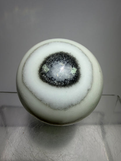 Banded Zebra Calcite Sphere. 53mm. Gorgeous Calcite Display Sphere. Rare Colors With Stunning Patterns