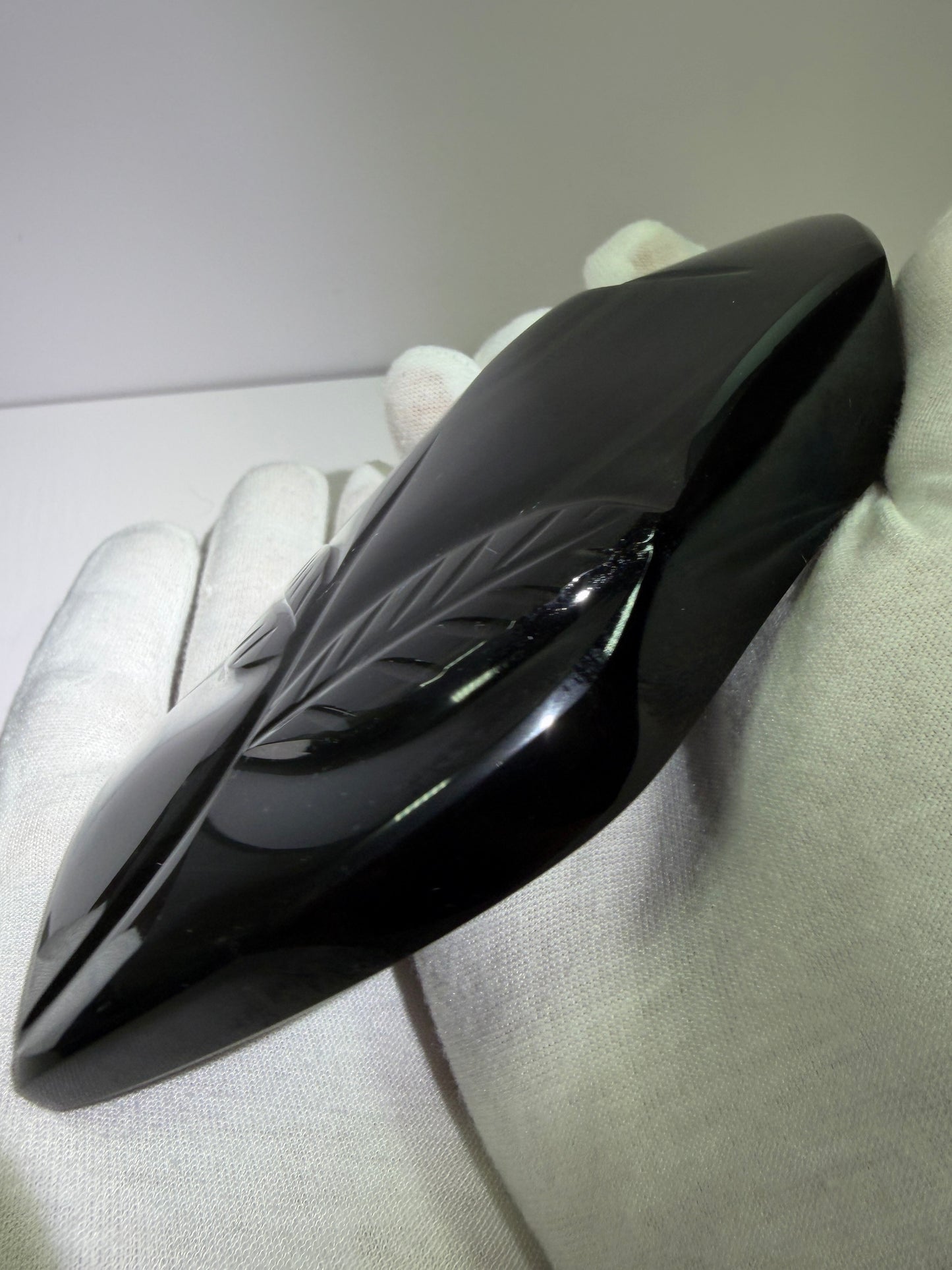 Rainbow Obsidian Freeform. High Quality Carved Flower. Gorgeous One Of A Kind Display Crystal