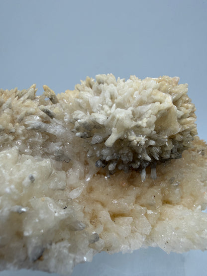 Dogtooth Calcite And Stalagmite Specimen. Stunning Flower Clusters. High Quality Rare Specimen.