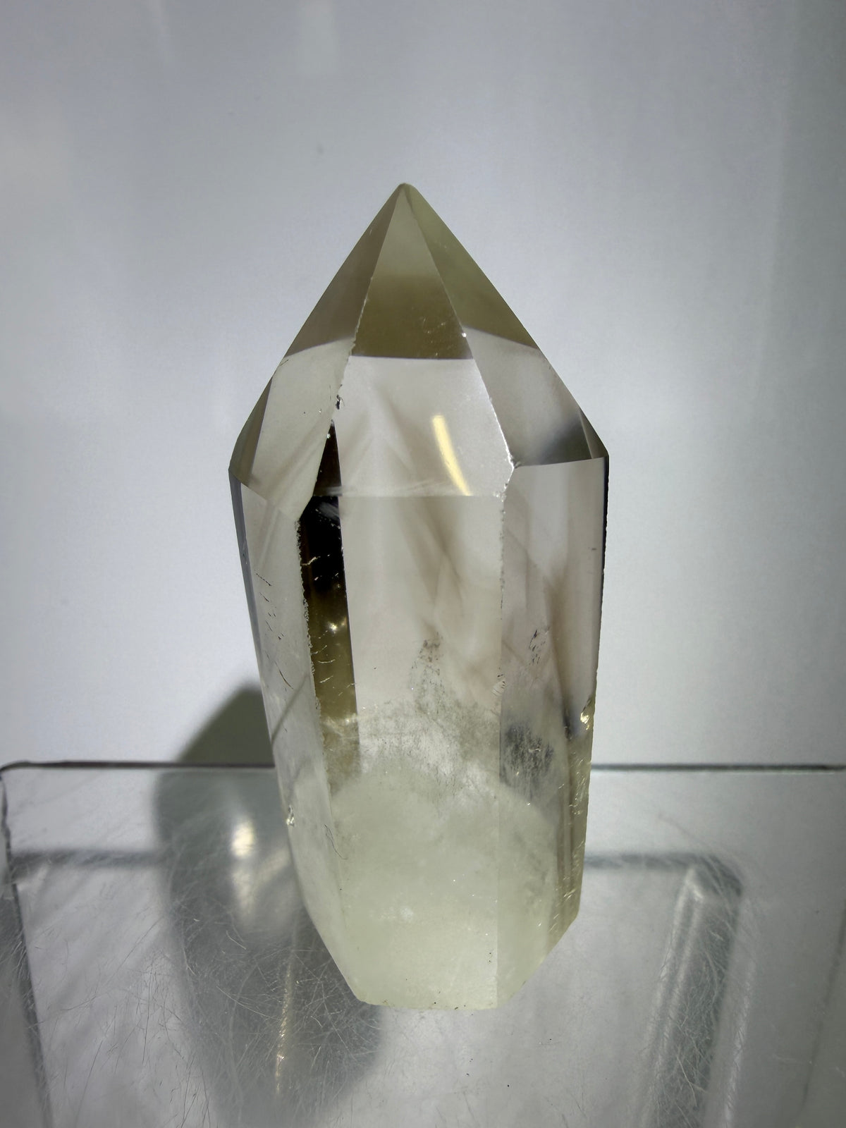 Smoky Quartz Tower. High Quality Tower From Madagascar. Great Clarity And Color.
