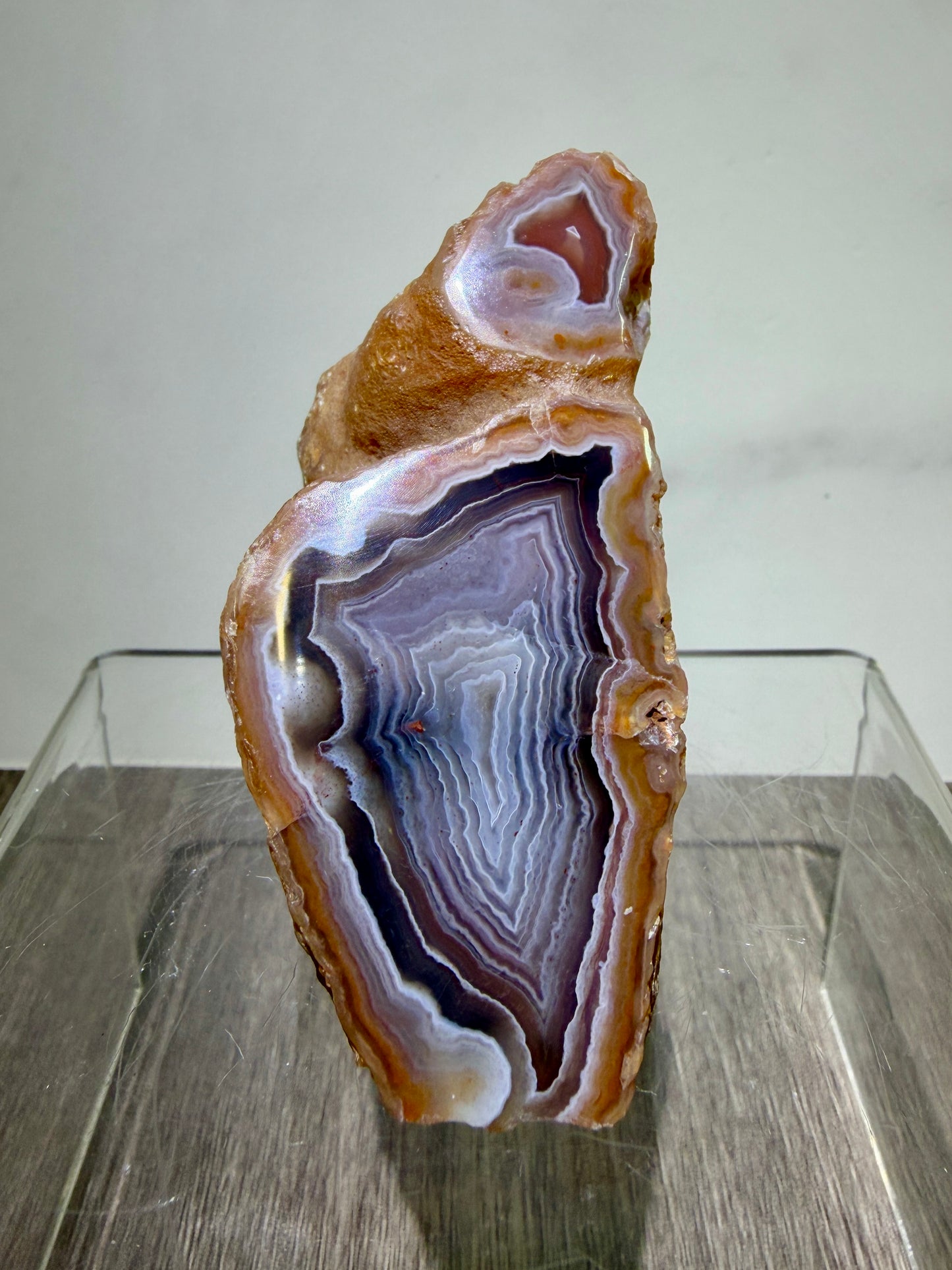 Sashe River Agate Freeform. Incredible Semi Polished Freeform From Zimbabwe. High Quality Rare Display Crystal