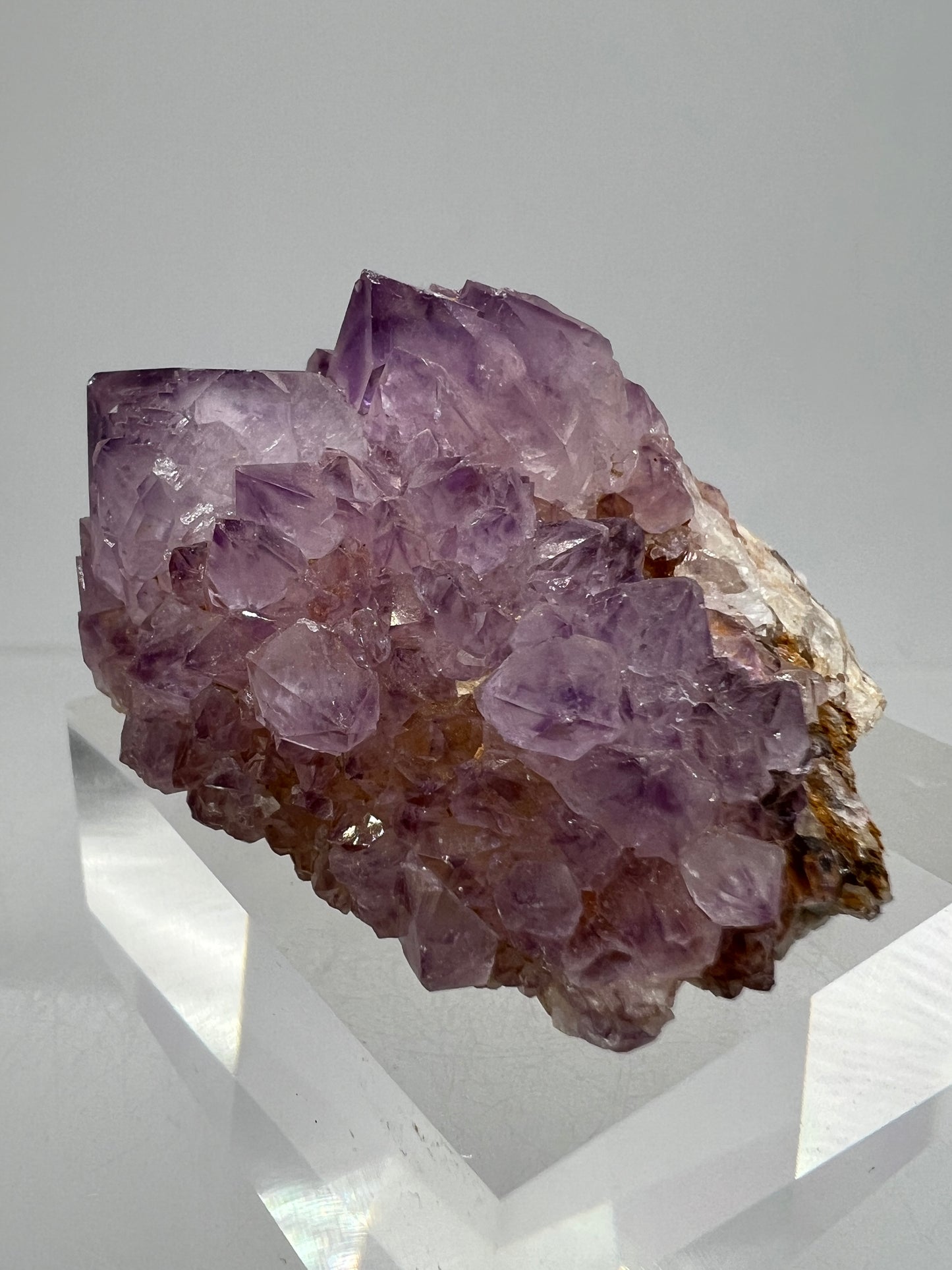 Spirit Quartz Cluster. Amazing Colors With Nice Points. Beautiful Cactus Quartz, Fairy Quartz From South Africa.