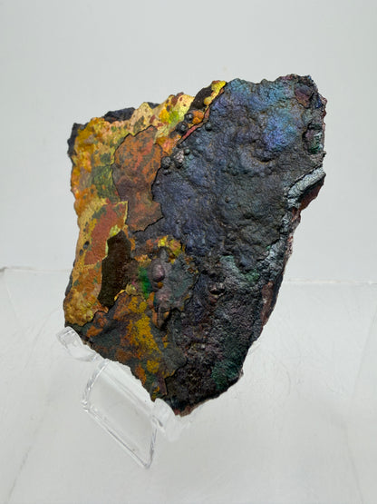 Turgite From Chihuahua, Mexico. Stunning Iridescent Rainbow Flash. Amazing Hematite Goethite Mineral Specimen.