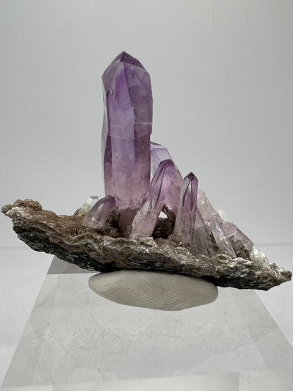 Veracruz Amethyst Display Cluster. Gorgeous Deep Purple High Quality Specimen. World Famous Rare Amethyst