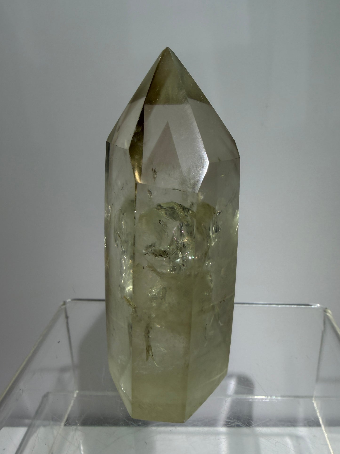 Smoky Quartz Tower. High Quality Tower From Madagascar. Great Clarity And Color.