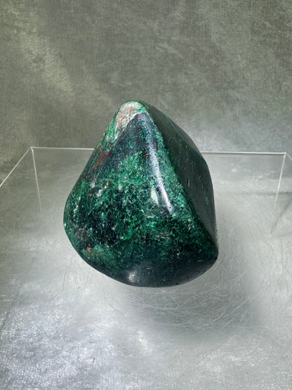 Shattuckite Polished Freeform. Gorgeous Blue Mineral From Namibia. Very Unique And Special Display Crystal.