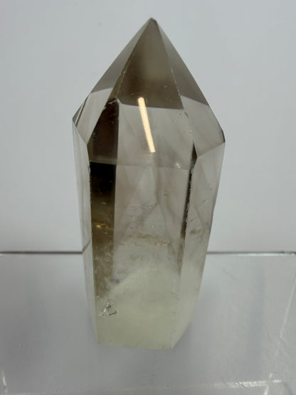 Smoky Quartz Tower. High Quality Tower From Madagascar. Great Clarity And Color.