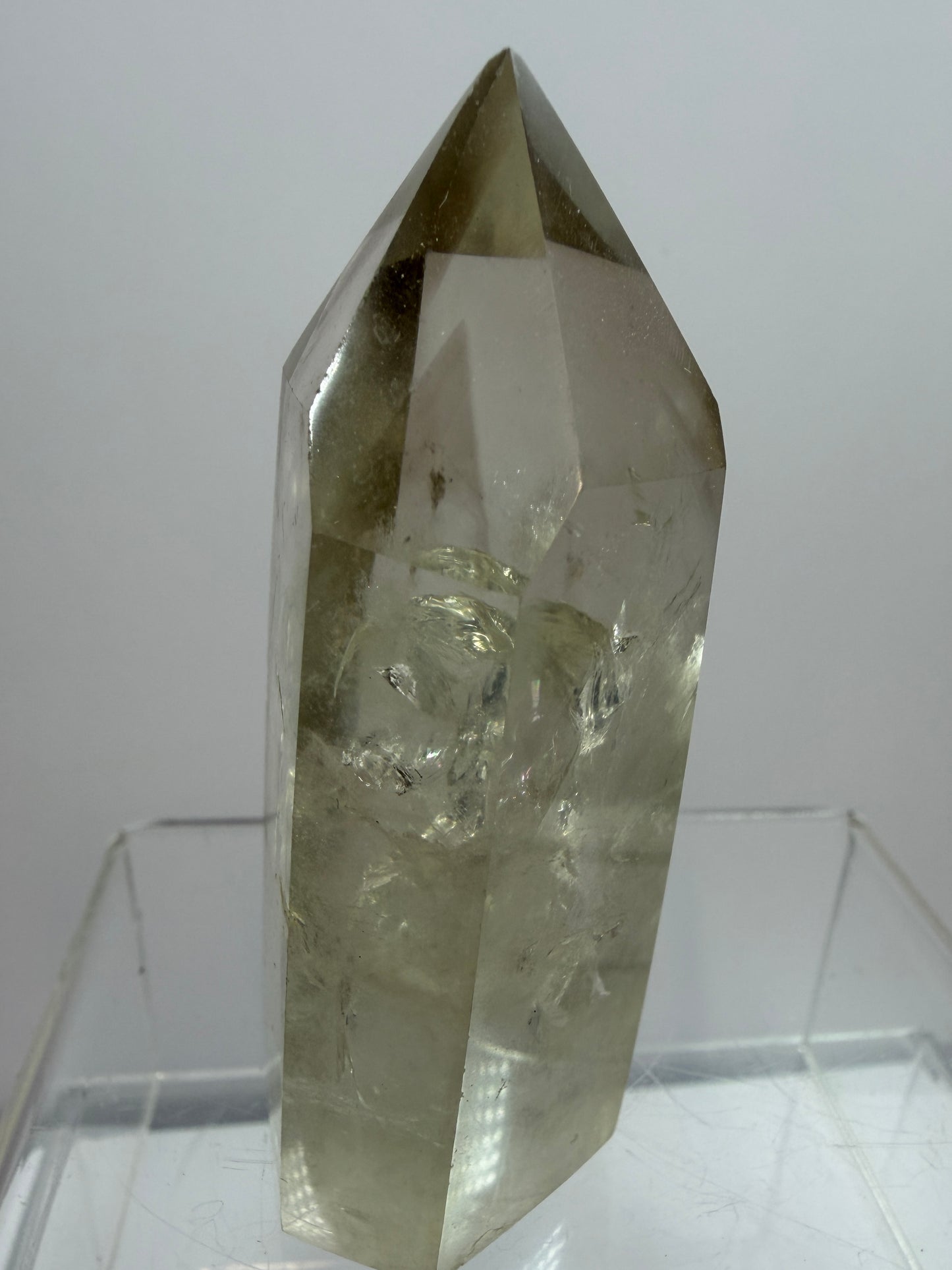 Smoky Quartz Tower. High Quality Tower From Madagascar. Great Clarity And Color.