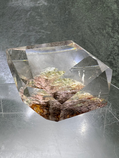 Garden Quartz Polished Freeform. Gorgeous Thousand Layer Four Seasons Landscape. High Quality Crystal.