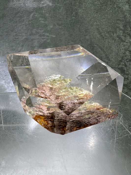 Garden Quartz Polished Freeform. Gorgeous Thousand Layer Four Seasons Landscape. High Quality Crystal.