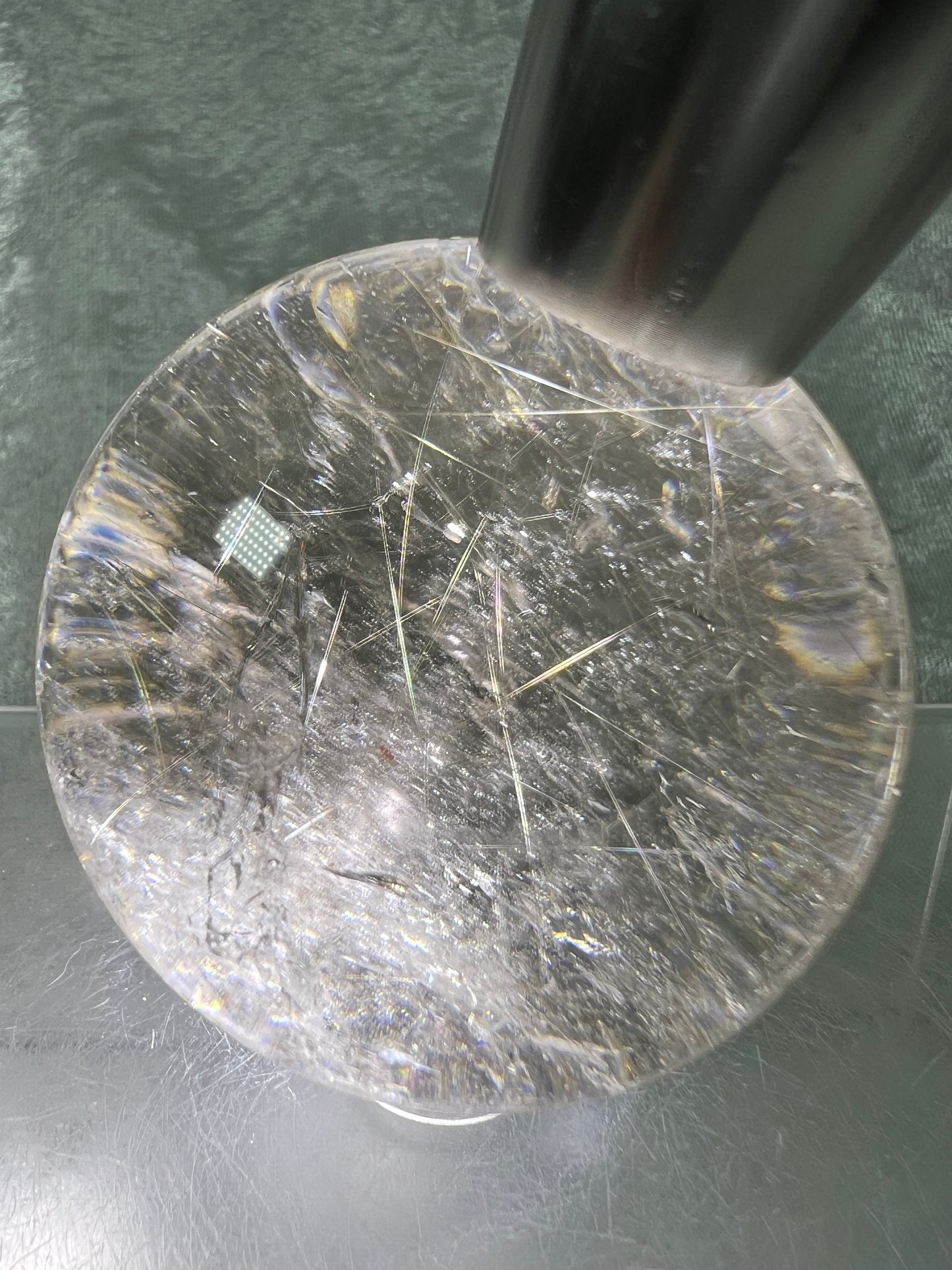 Rutile Quartz Sphere. 58mm. High Quality Golden Rutilated Quartz. Stunning Display Sphere