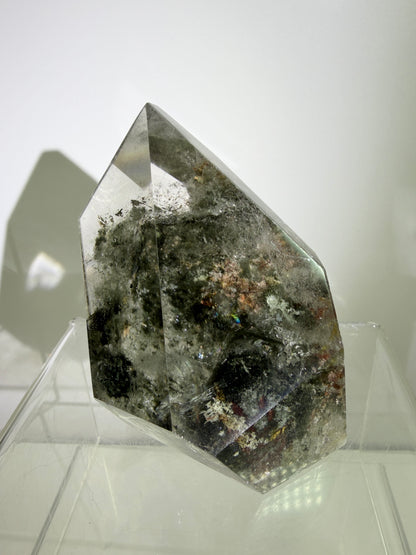 Garden Quartz Polished Freeform. Beautiful Four Seasons Landscape. High Quality Crystal. Very Full And Colorful.