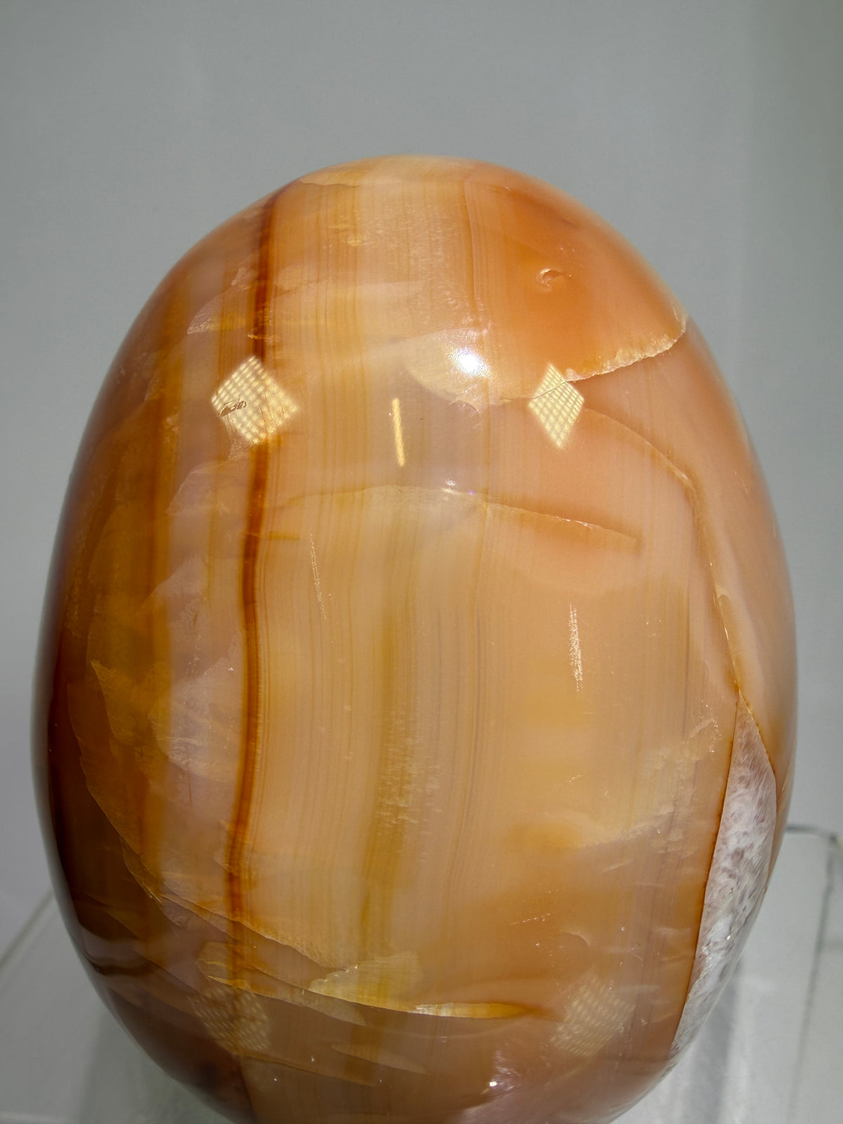 Carnelian Polished Freeform. Stunning Agate From Madagascar. Amazing Colors On This High Quality Crystal