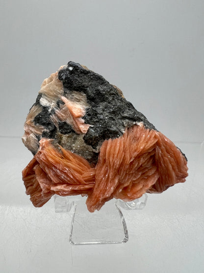Barite And Cerussite With Galena Specimen. Beautiful UV Display Crystal.