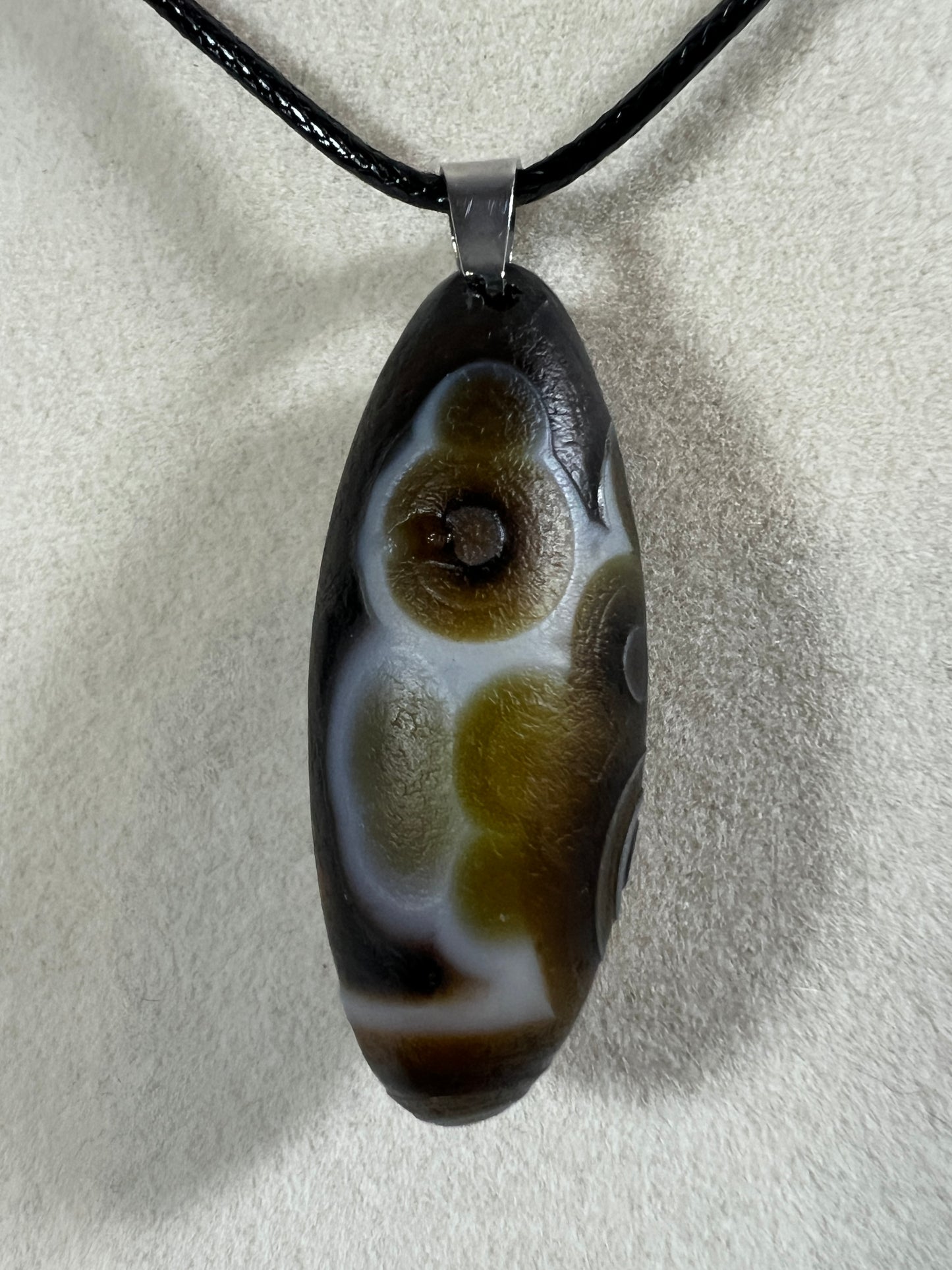 Gobi Agate Pendant. Colorful Gobi Desert Agate. World Famous Rare Botryoidal Chalcedony. Very Unique Crystal Necklace!