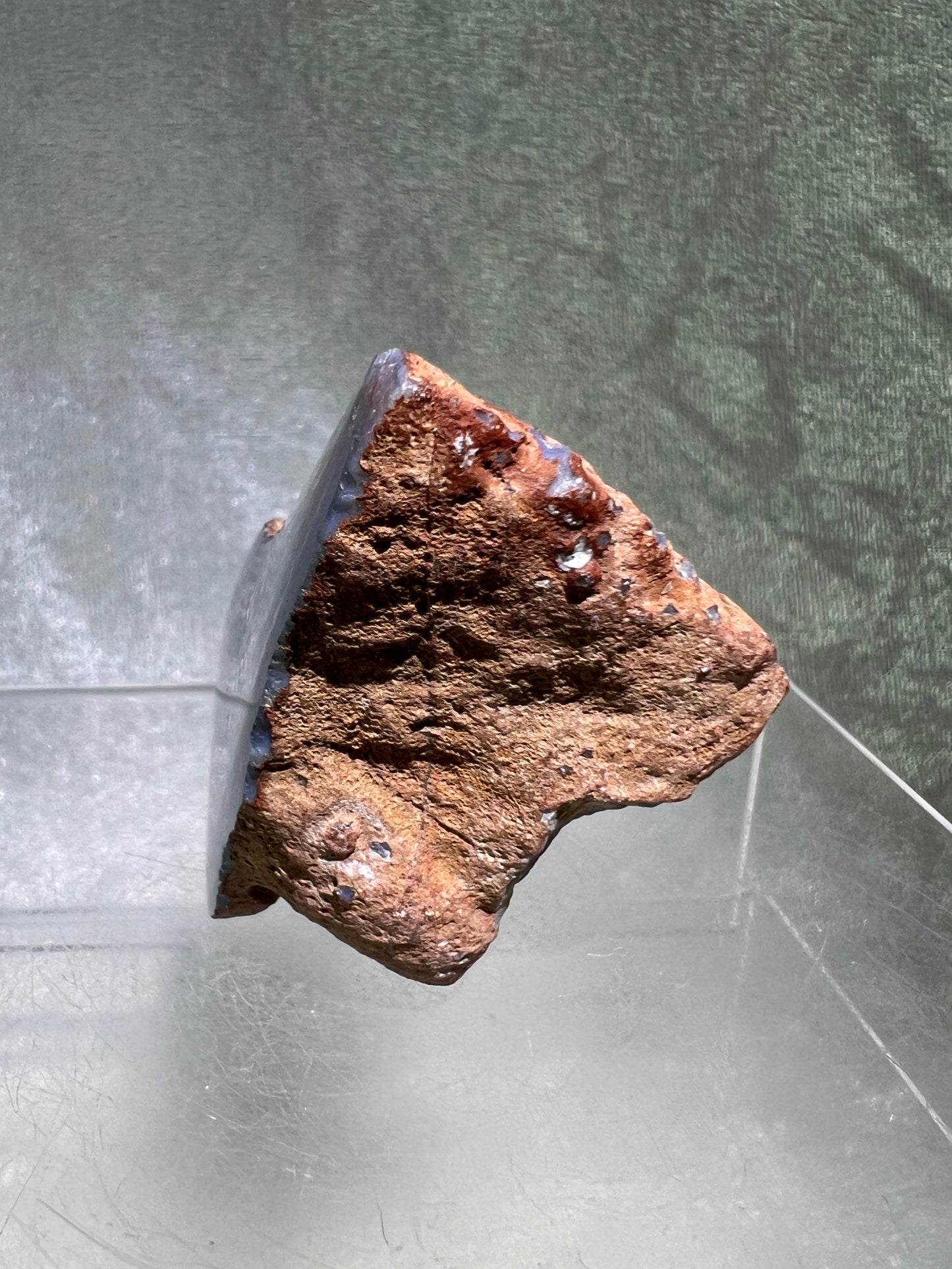 Red Sashe River Agate Freeform. Incredible Semi Polished Freeform From Zimbabwe. High Quality Rare Display Crystal