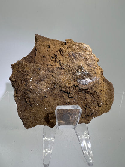 Brown Diamond Calcite Specimen. Stunning Druzy Flash! Incredible Cave Formation. Very Unique Crystal Display Piece.