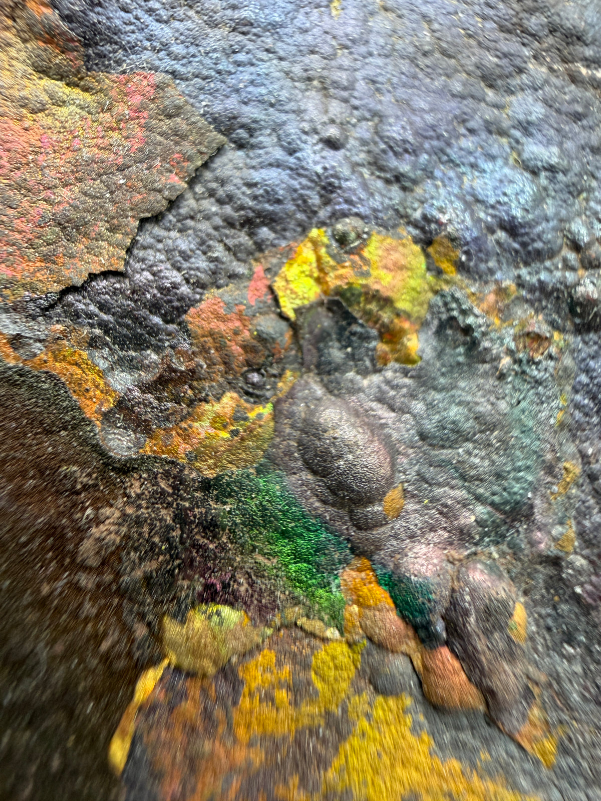 Turgite From Chihuahua, Mexico. Stunning Iridescent Rainbow Flash. Amazing Hematite Goethite Mineral Specimen.