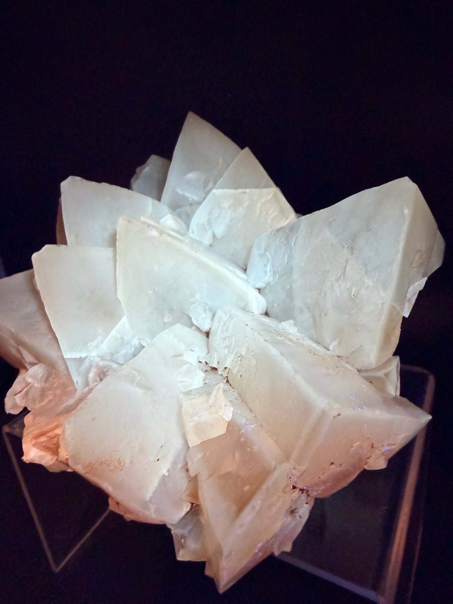 Mariposa Butterfly Calcite Cluster. Large Beautiful Calcite From Mexico. Fantastic High Quality Mineral Specimen