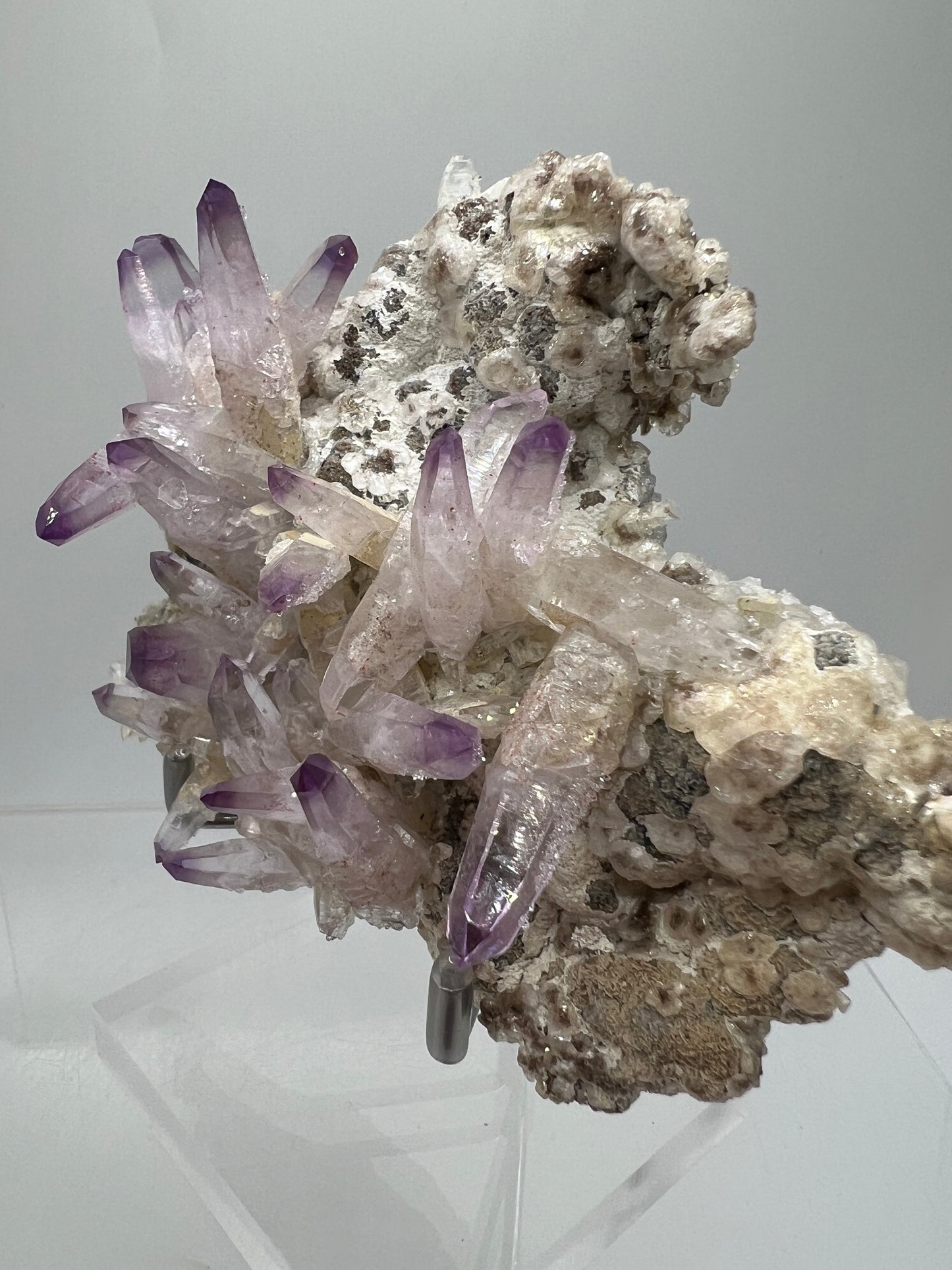 Veracruz Amethyst Display Cluster. Gorgeous Large Amethyst Specimen. World Famous Rare Amethyst