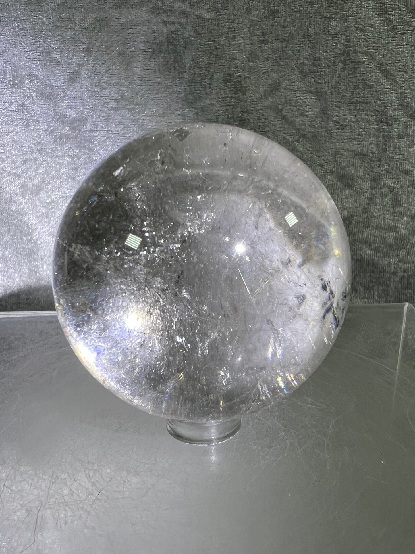 Rutile Quartz Sphere. 58mm. Gorgeous Golden Rutilated Quartz. Stunning Display Sphere