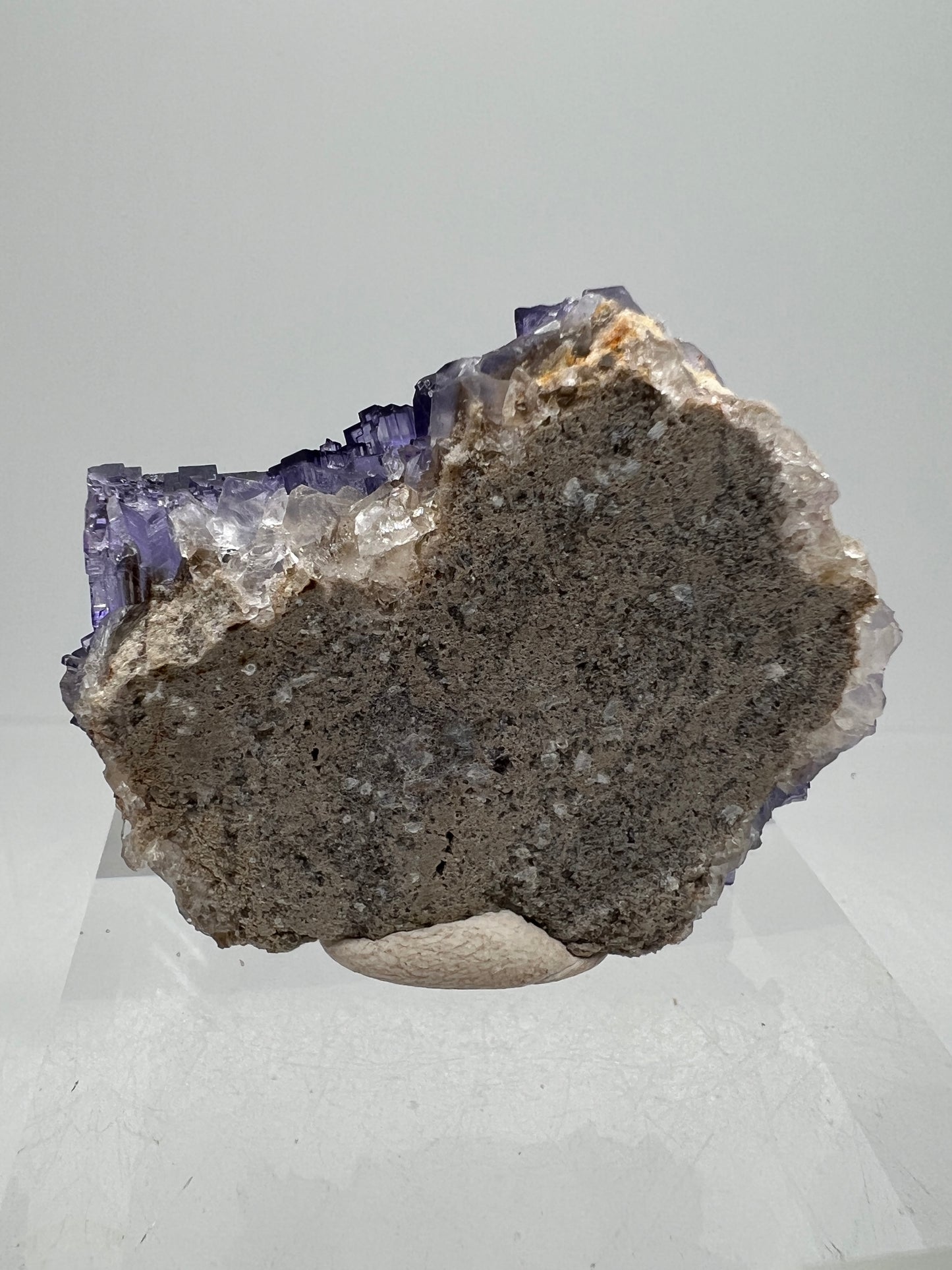 Muzquiz Purple Fluorite Specimen. High Quality Mexican Fluorite Specimen. Gorgeous Collectible Display Crystal