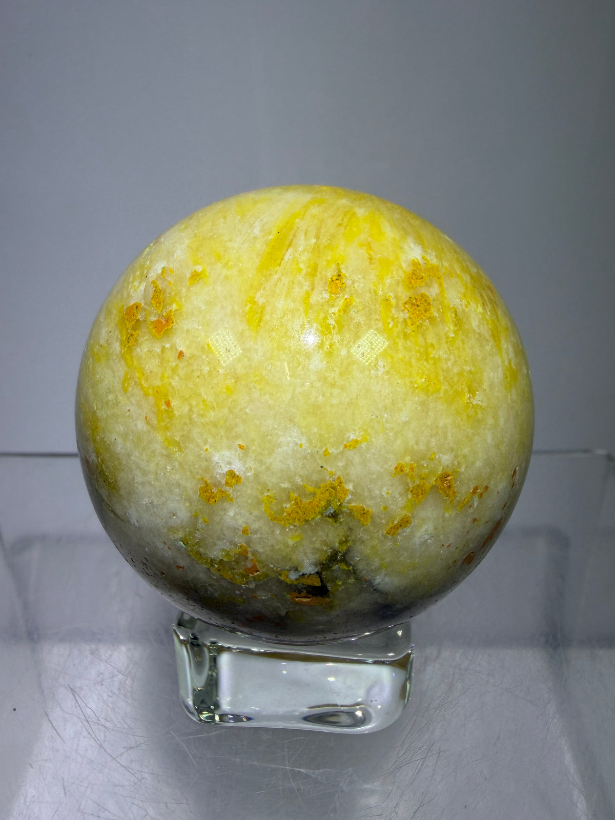 Bumble Bee Jasper Sphere. 50mm. Beautiful Colors And Patterns. Amazing Rare Crystal.