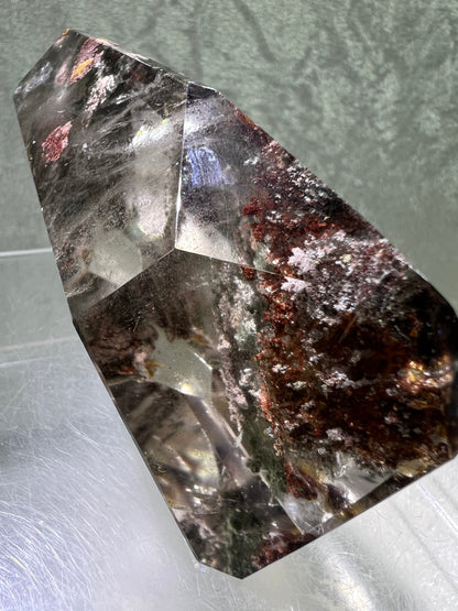 Garden Quartz Polished Freeform. Beautiful Four Seasons Landscape. High Quality Crystal.