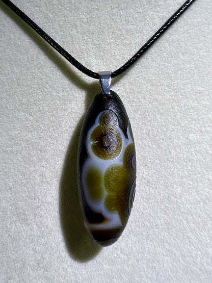 Gobi Agate Pendant. Colorful Gobi Desert Agate. World Famous Rare Botryoidal Chalcedony. Very Unique Crystal Necklace!