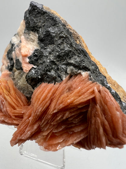 Barite And Cerussite With Galena Specimen. Beautiful UV Display Crystal.