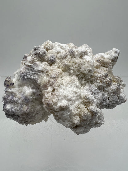 Selenite With Druzy Fluorite. Gorgeous Mineral Specimen From Mexico. UV Reactive Display Crystal.