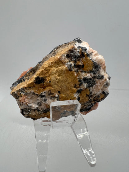 Barite And Cerussite With Galena Specimen. Beautiful UV Display Crystal.