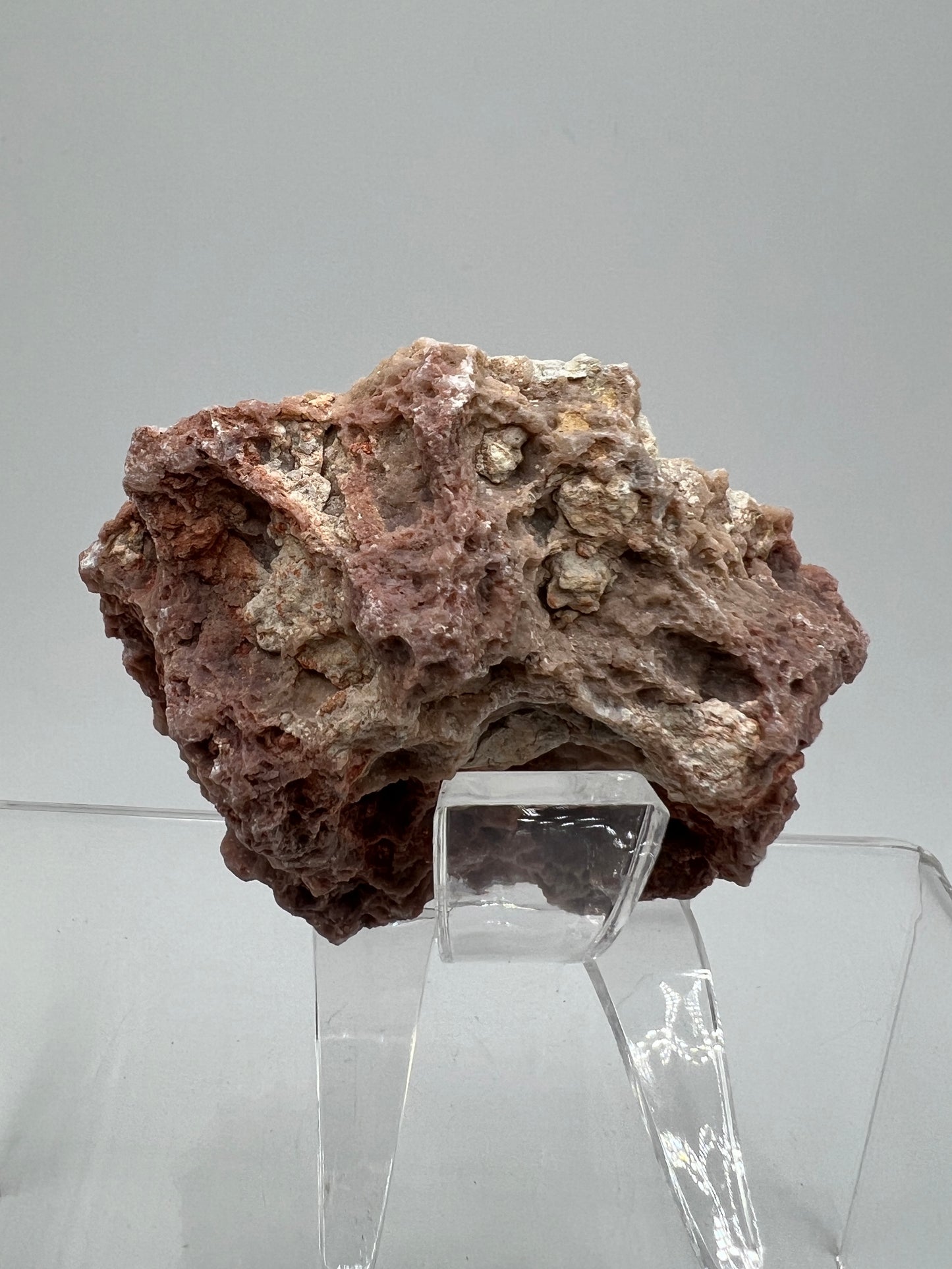 Watermelon Calcite Specimen. New Discovery From Argentina. Stunning UV Reactive Display Crystal.