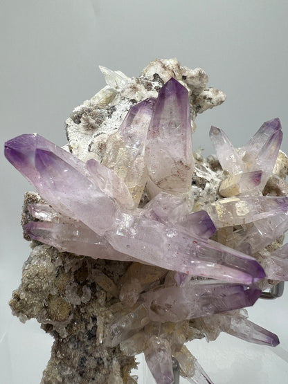 Veracruz Amethyst Display Cluster. Gorgeous Large Amethyst Specimen. World Famous Rare Amethyst