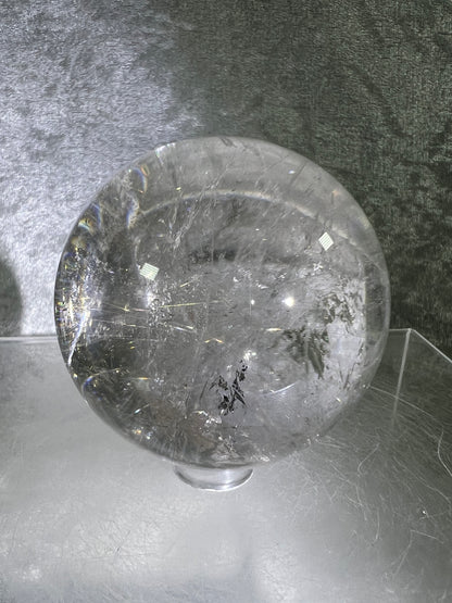 Rutile Quartz Sphere. 58mm. Gorgeous Golden Rutilated Quartz. Stunning Display Sphere