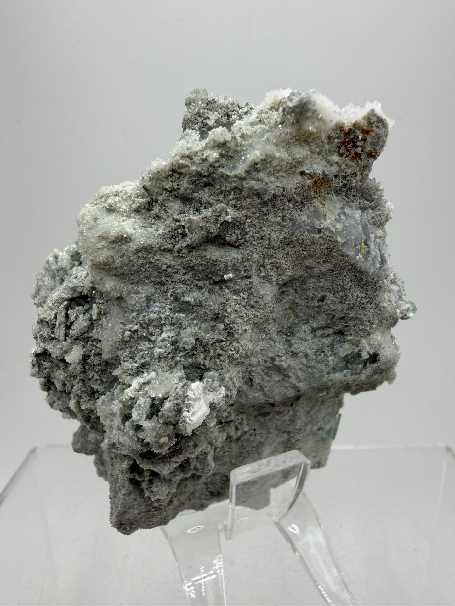 Fluorite Cubes Specimen. Gorgeous Rare Xianghualing Green Fluorite. High Quality Display Crystal