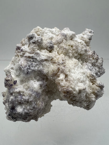 Selenite With Druzy Fluorite. Gorgeous Mineral Specimen From Mexico. UV Reactive Display Crystal.