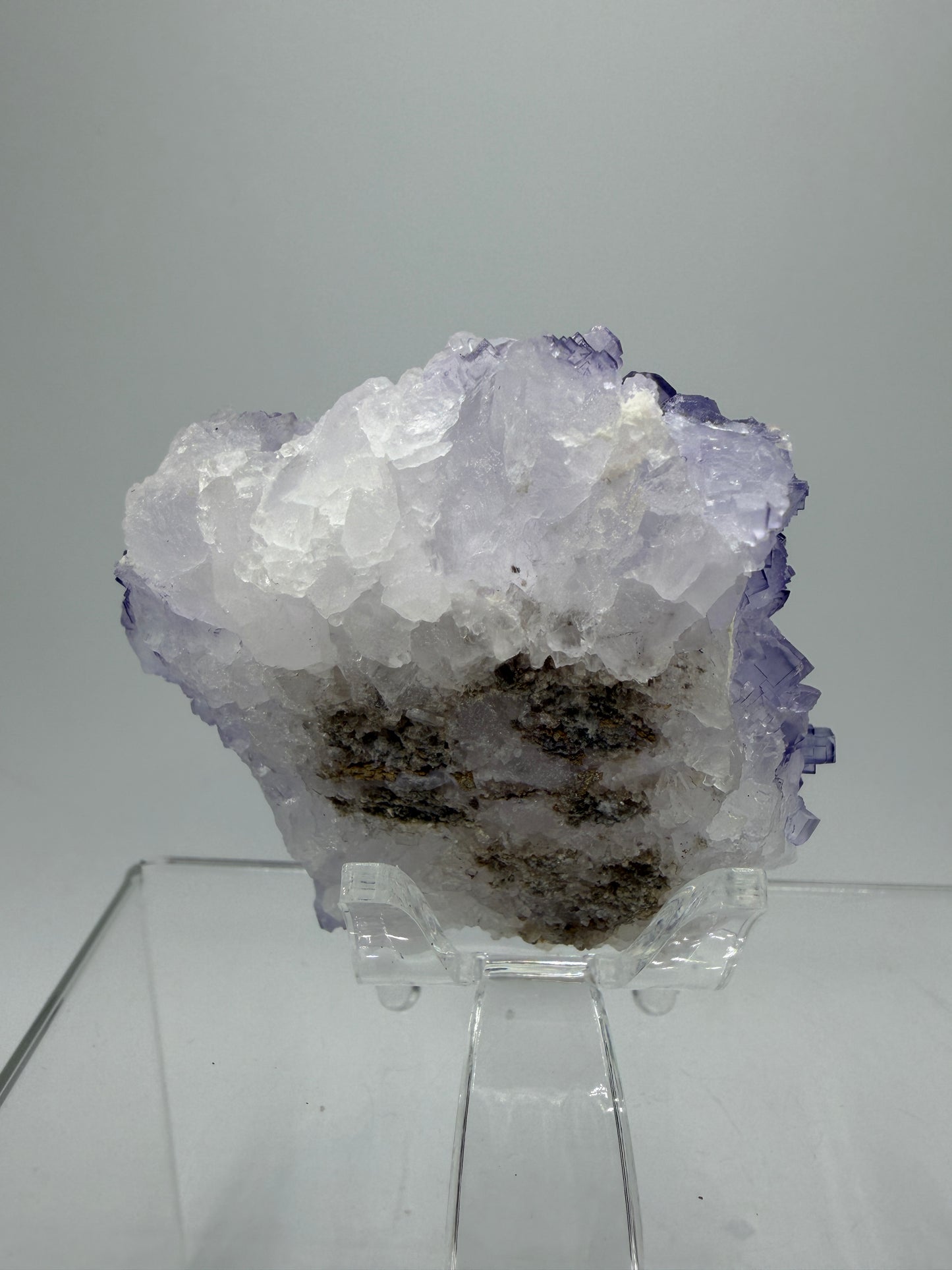 Muzquiz Purple Fluorite Specimen. Rare Mexican Fluorite Specimen. Gorgeous Collectible Display Crystal