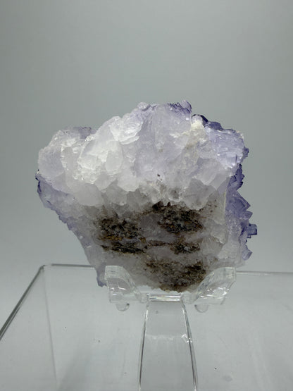 Muzquiz Purple Fluorite Specimen. Rare Mexican Fluorite Specimen. Gorgeous Collectible Display Crystal