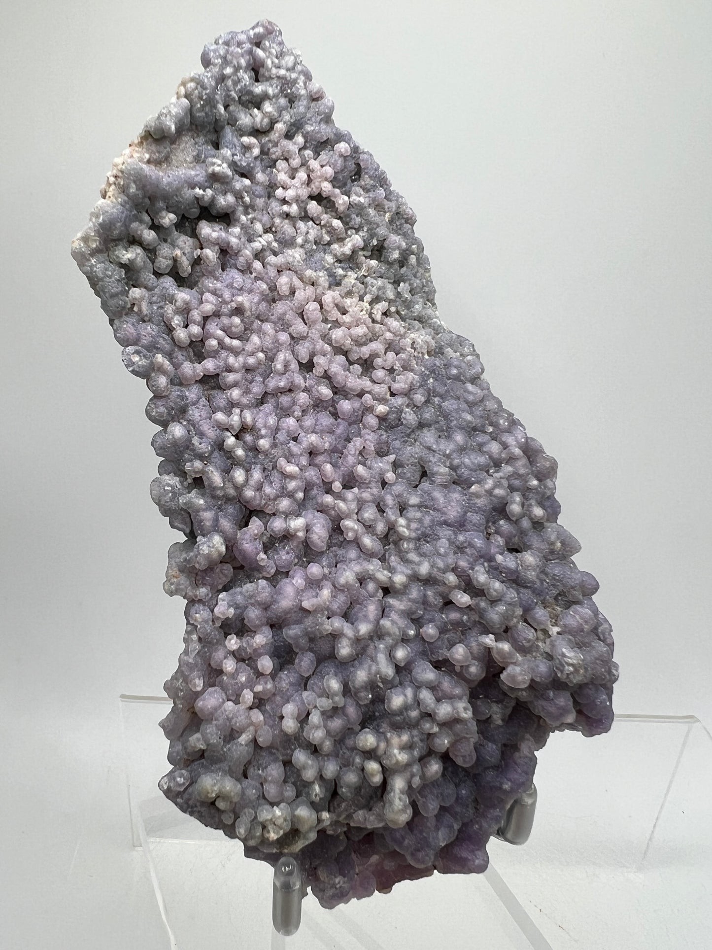 Grape Agate Crystal Specimen. Beautiful Botryoidal Clusters. Amazing Colorful Mineral Specimen From Indonesia.