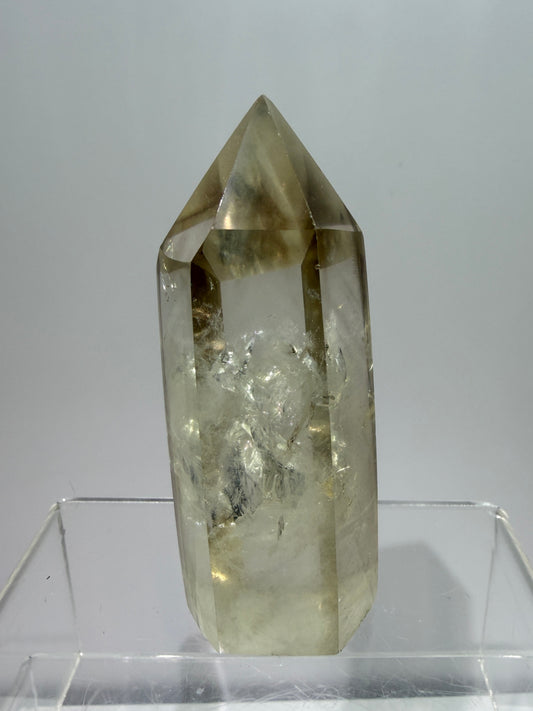 Smoky Quartz Tower. High Quality Tower From Madagascar. Great Clarity And Color.
