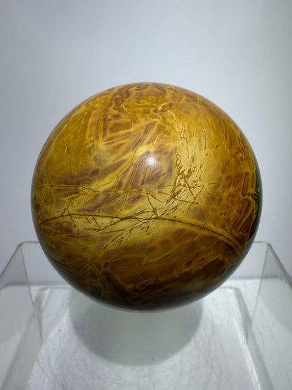 Cherry Creek Jasper Sphere. 70mm. Stunning Large Red River Display Sphere. Very High Quality Crystal