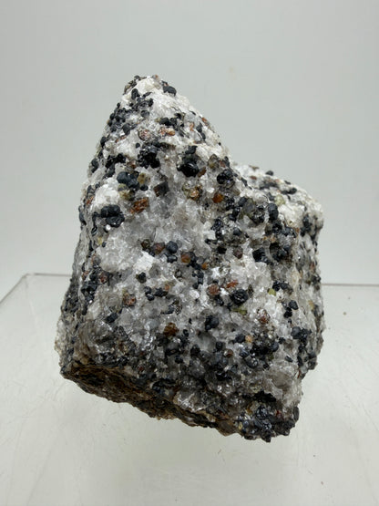 Franklinite, Willemite, And Calcite UV Specimen. Beautiful UV Reactive Crystals With Stunning Colors. High Quality Display Crystal