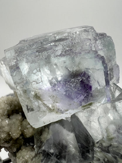 Fluorite Display Specimen. World Famous Yaogangxian Fluorite Cubes. Amazing Clear Porcelain Fluorite Cubes. High Quality Mineral Specimen.