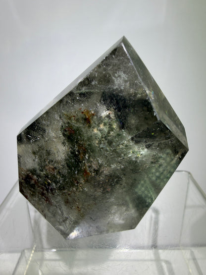 Garden Quartz Polished Freeform. Beautiful Four Seasons Landscape. High Quality Crystal. Very Full And Colorful.