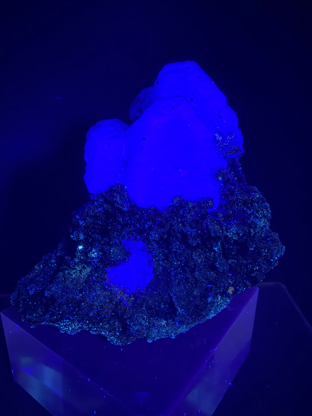 Green Fluorite And Pyrite Specimen From The Famous Milpo Mine In Peru. High Quality Rare Fluorite Specimen. Gorgeous Display Crystal