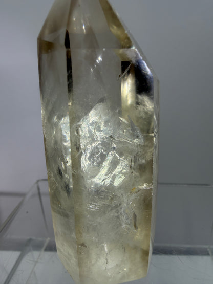 Smoky Quartz Tower. High Quality Tower From Madagascar. Great Clarity And Color.