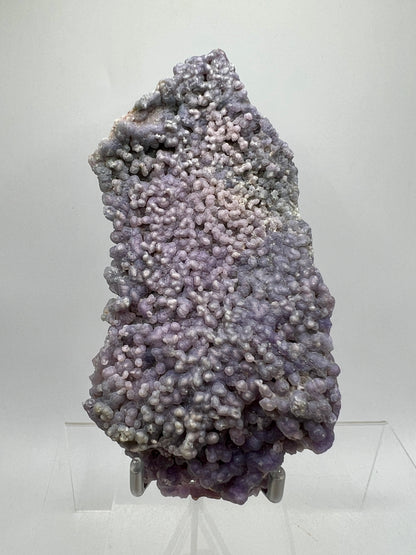 Grape Agate Crystal Specimen. Beautiful Botryoidal Clusters. Amazing Colorful Mineral Specimen From Indonesia.