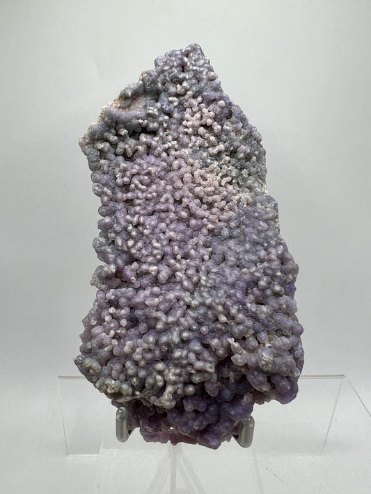 Grape Agate Crystal Specimen. Beautiful Botryoidal Clusters. Amazing Colorful Mineral Specimen From Indonesia.