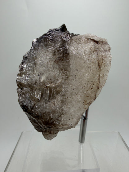 Smoky Elestial Quartz Specimen. High Quality Crystal From Brazil. One Of A Kind Gorgeous Display Crystal